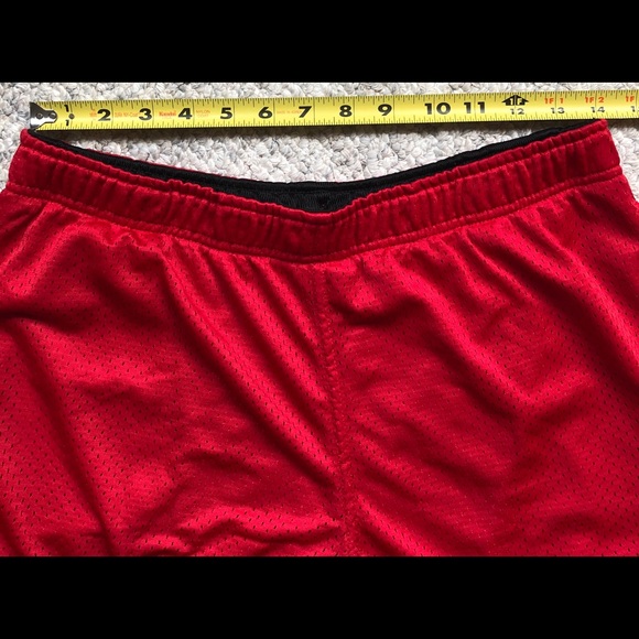 Greendog Red Athletic Mesh Shorts Men's X-Large (XL) - Picture 4 of 11